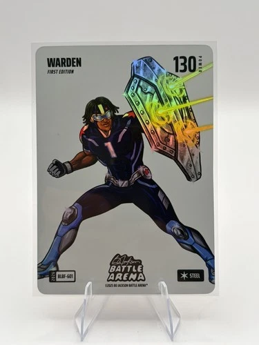 Bo Jackson Battle Arena 2025 Warden Battle foil (Steel) Blizzard SSP 1st Edition
