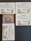 Lot of 4 Used Windows 7 Professional 64-bit SP1 x64  DVD and Product Key