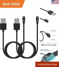 Portable 3.3 Ft Magnetic USB Charger for TOZO Smartwatch - Secure & Efficient