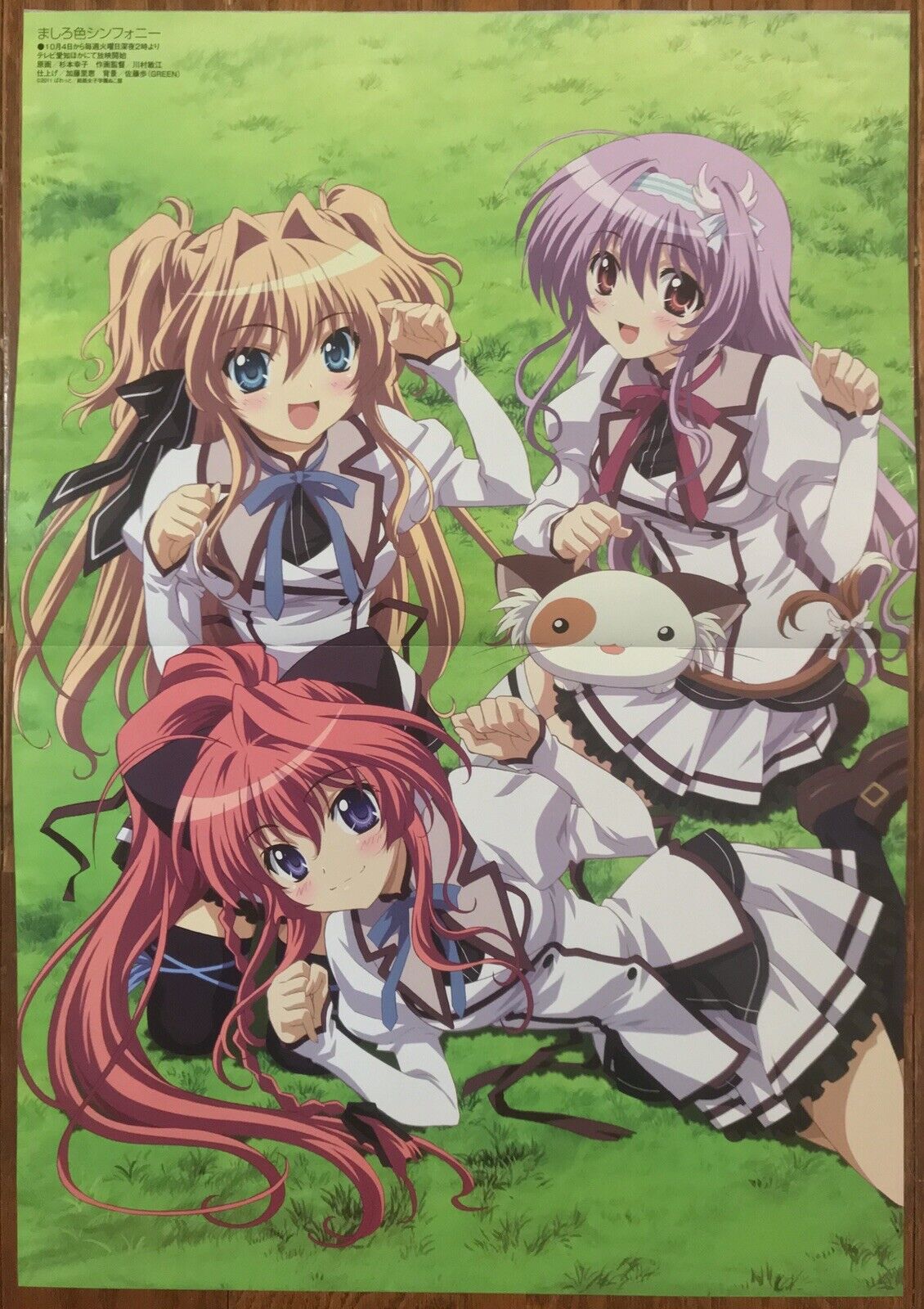 Double Sided Anime Poster: Highschool of the Dead, Samurai Girls