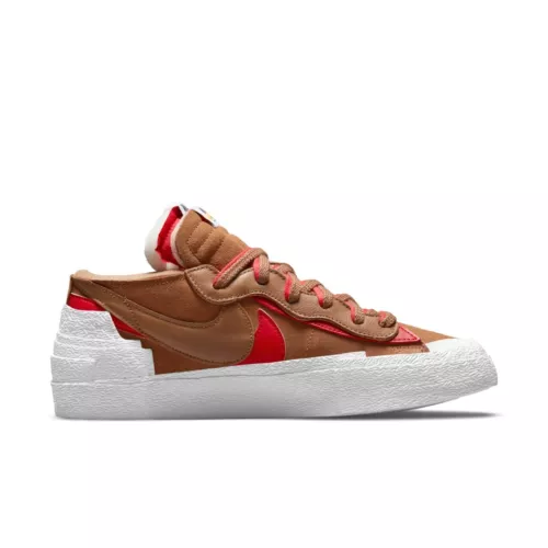 Nike Sacai x Blazer Low British Tan Shoes -- Size 11