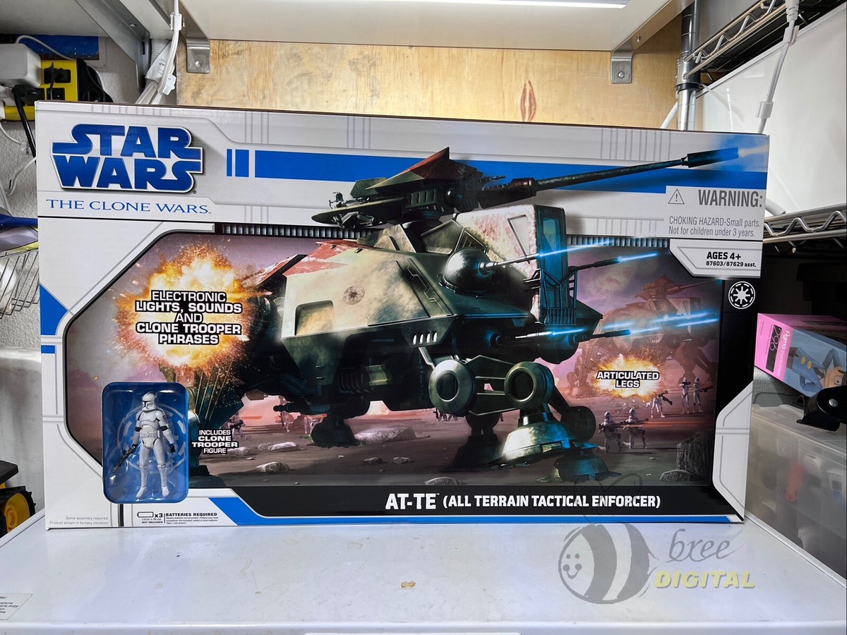 ハズブロ　スターウォーズ　クローンウォーズ　3.75 AT-TE Star Wars AT TE Walker Hasbro Sealed | eBay