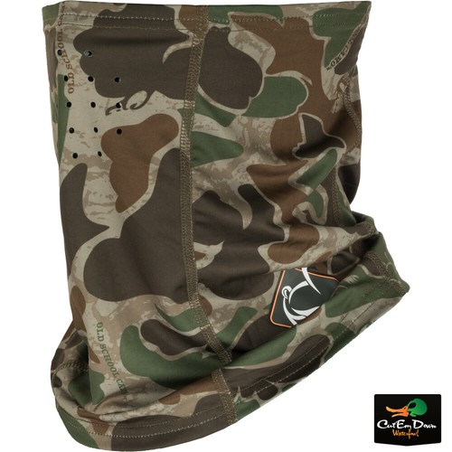 DRAKE WATERFOWL OL' TOM PERFORMANCE CAMO HALF MASK - Picture 6 of 7