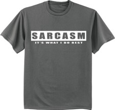 Sarcasm T-shirt Funny Saying Sarcastic Humor Men's Graphic Tee
