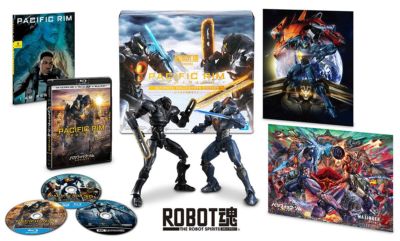 PACIFIC RIM UPRISING ULTIMATE COLLECTORS EDITION Blu-ray Box ROBOT SPIRITS NEU