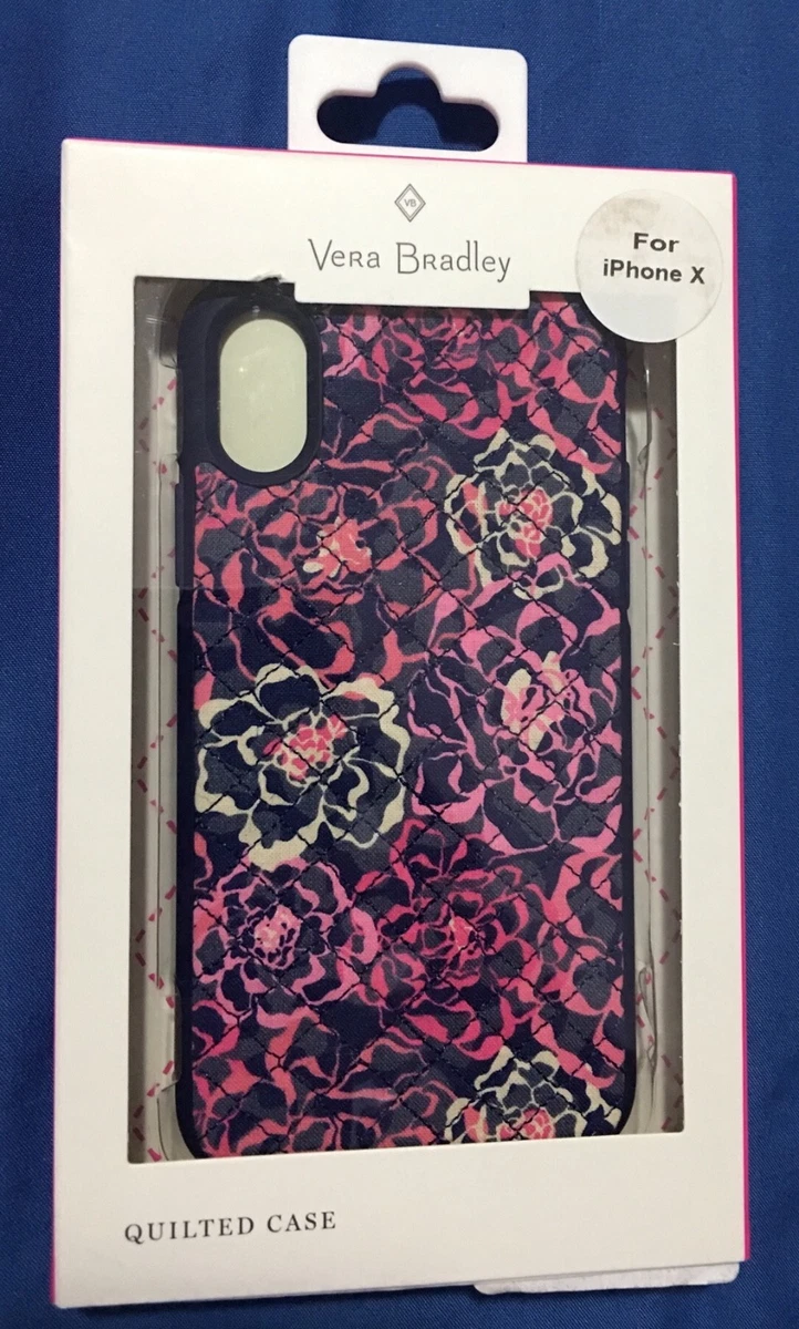 Brand New Vera Bradly Quilted Case for Apple iPhone X / XS - Pink Floral | eBay Brand New Vera Bradly Quilted Case for Apple iPhone X / XS - Pink Floral | eBay