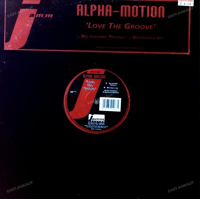 Alpha Motion - Love The Groove Maxi (VG/VG) .