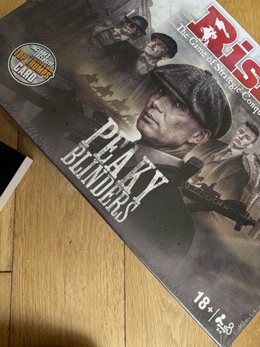 RISK PEAKY BLINDERS BOARD GAME brand new with book risk sealed - Picture 5 of 8