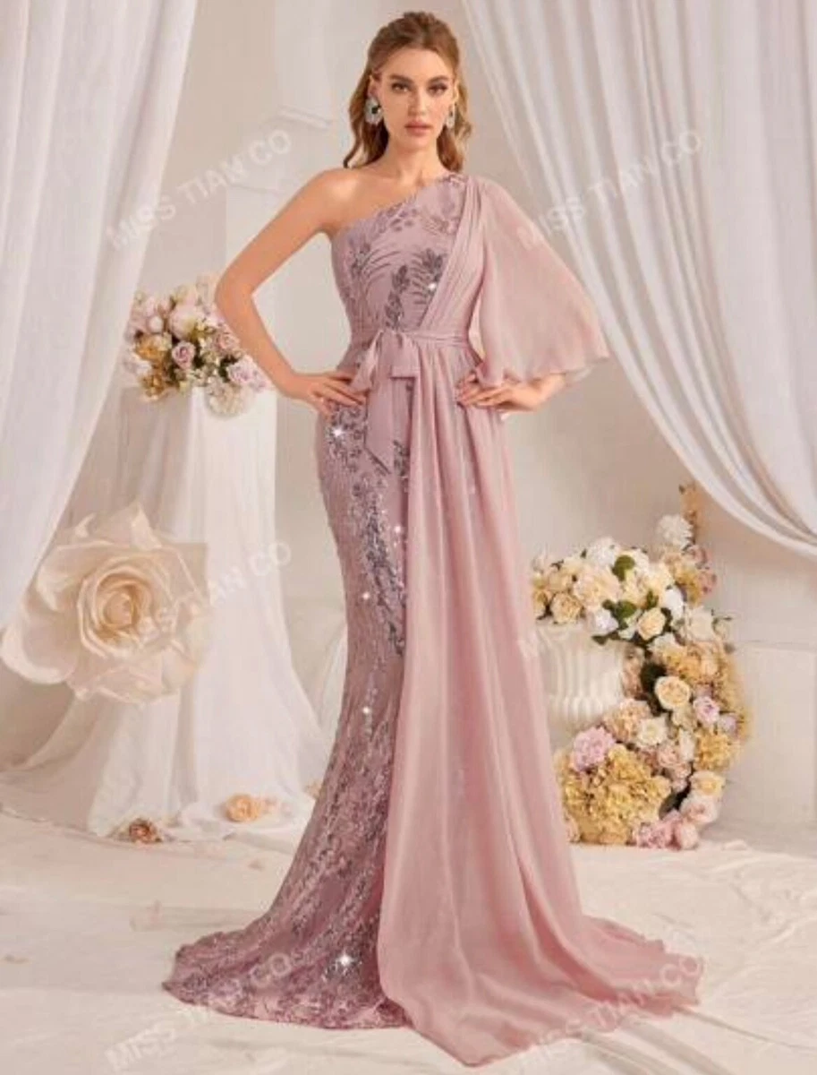 ebay pink prom dress Scala 61331 Beaded Prom Fitted Long Gown - Rust - Spaghetti Straps - Full Length