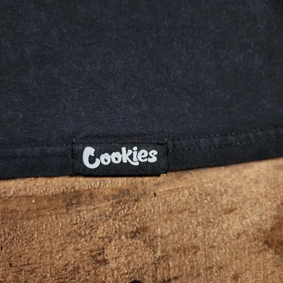 Cookies SF Shirt Mens Mediium Black Cannabis Stoner Berner Trucking Trucker Semi - Image 4 of 4