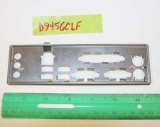I/O IO shield for an Intel D945GCLF motherboard
