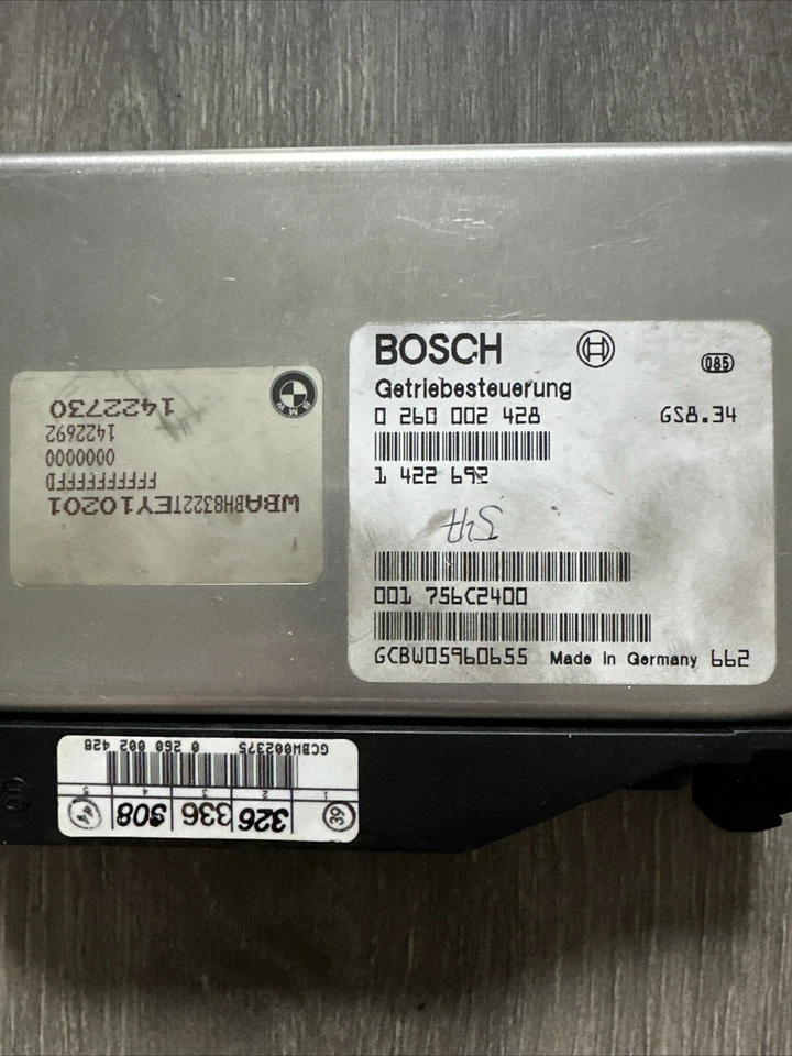 Controlador de transmisión automática BMW E36 318ti 318i 1994-1997 TCU BOSCH 0260002428 Foto 3 de 4