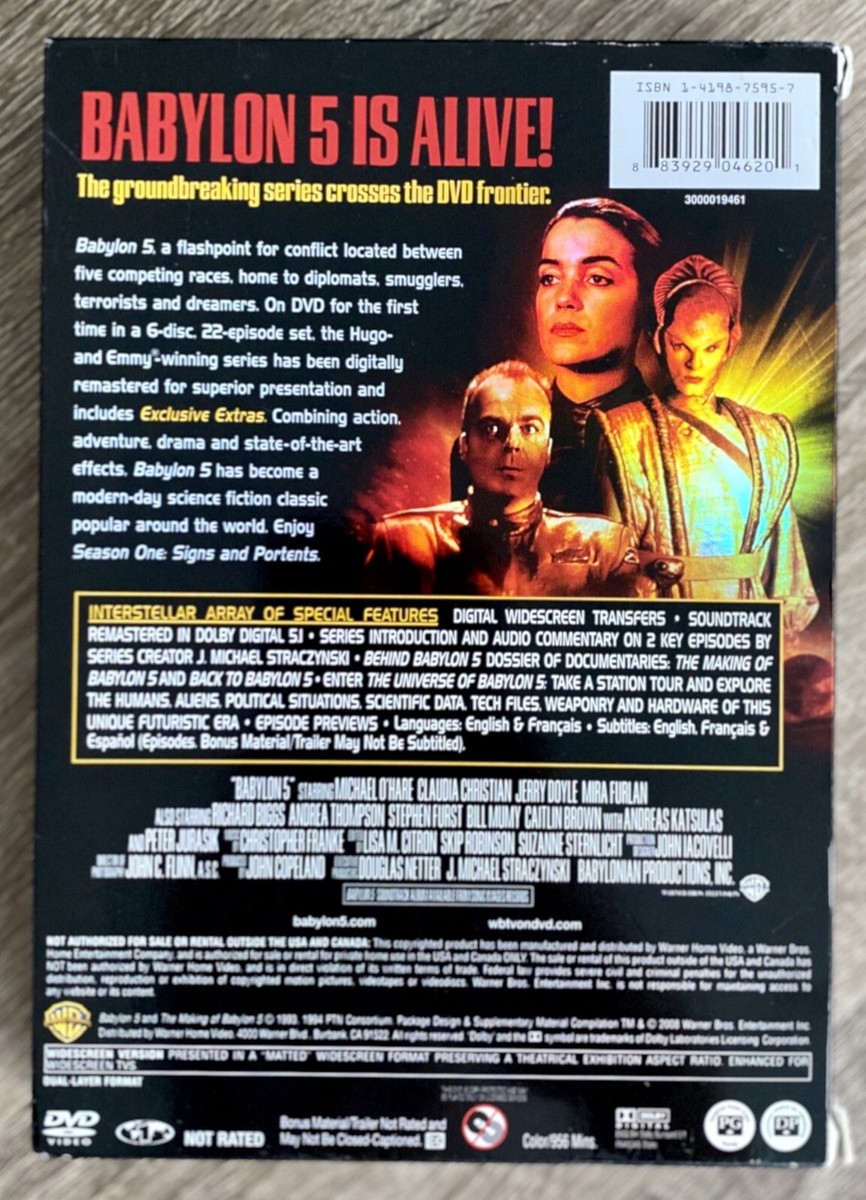 Babylon 5 - The Complete First Season (DVD, 2008, 6-Disc Set) | eBay