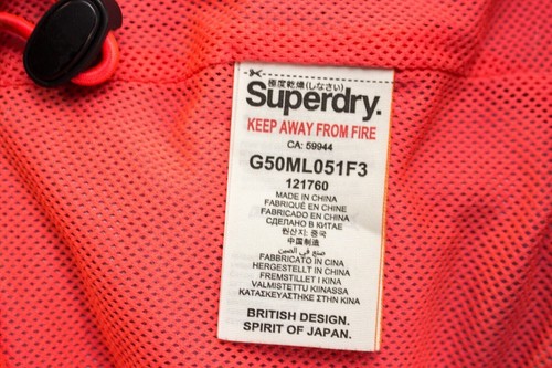 SUPERDRY Giacca A Vento Casual Da Donna Taglia S - Foto 5 di 6