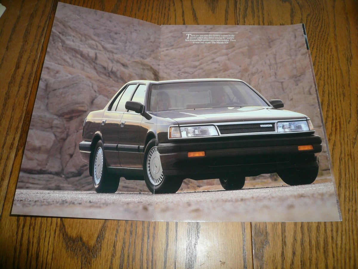 1988 Mazda 929 Sales Brochure - Vintage | eBay
