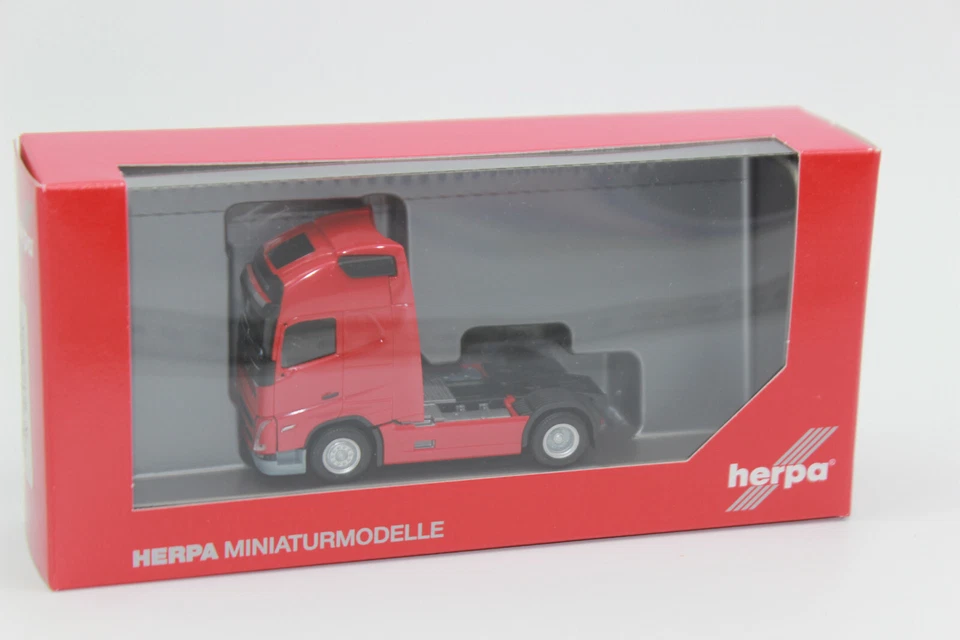 Herpa 313377 Volvo FH Gl. Tractor de equipo mejorado XL 2020 rojo 1:87 Foto 2 de 4