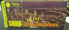Vintage Postcard Super Album of San Franciso, CA 19 cards & 20 Miniatures 