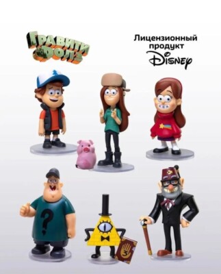 Gravity Falls Figures Toys Cartoon Character | Bill Dipper Stan Wendy Mabel Soos