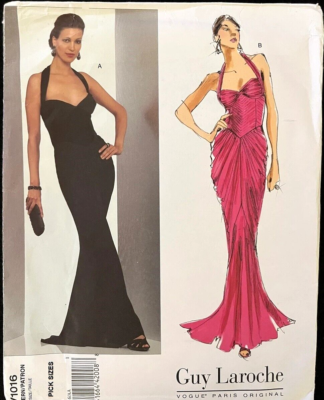 chinese dress ladies Vogue Pattern V2010 Misses' Dress in Two Lengths 2010