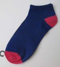 NWOT Womens Size 9-11 Blue Pink 1 Pair Socks