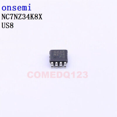 5PCSx NC7NZ34K8X US8 Onsemi Buffers Drivers #A6-9