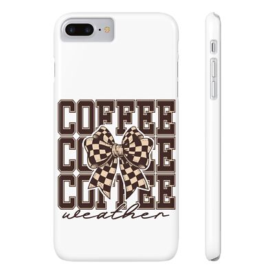 Coffee Weather | Slim Phone Case