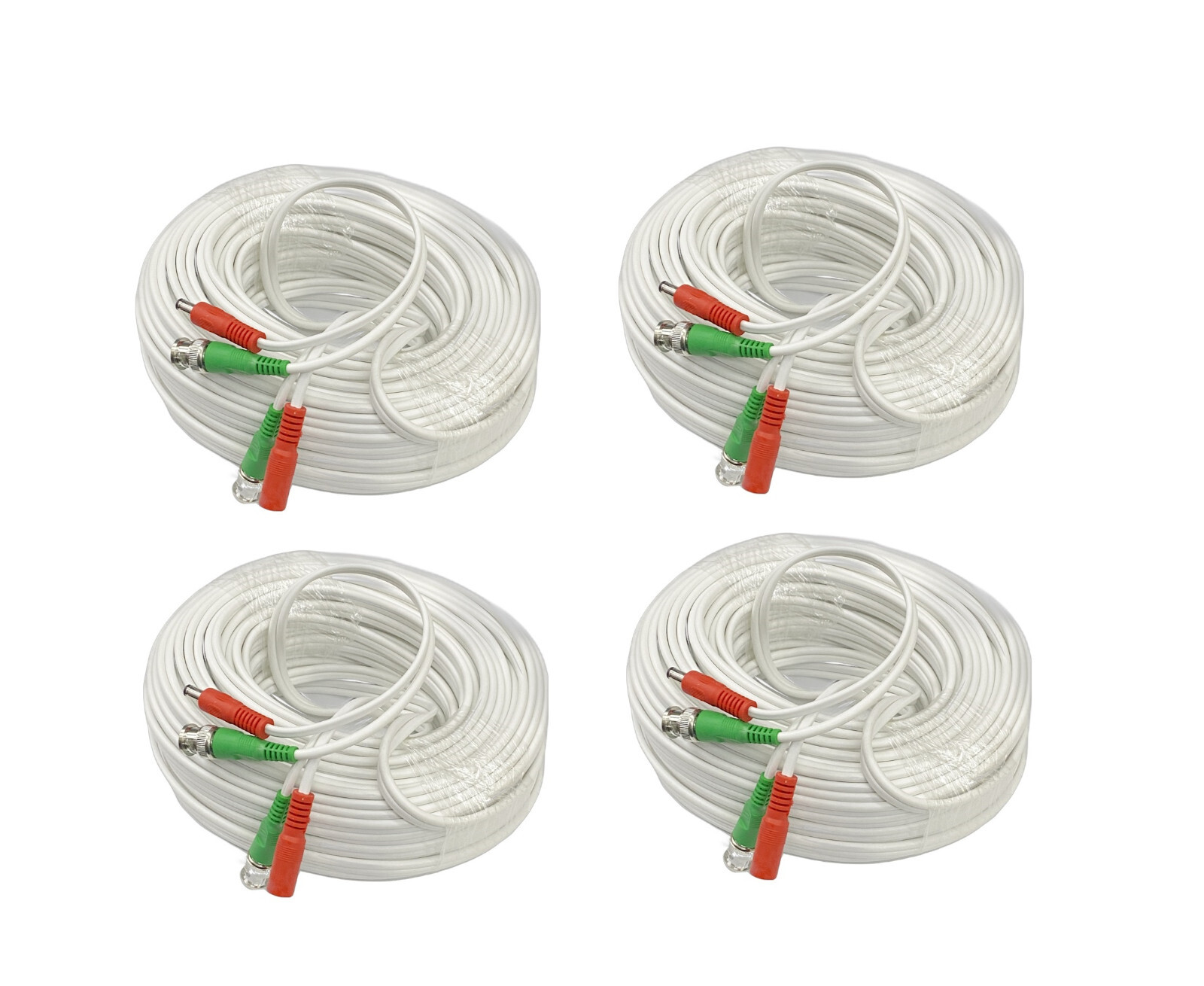 4K / 8K Premium Quality 4x100Ft Video Power Cable fit Night Owl Security Cameras