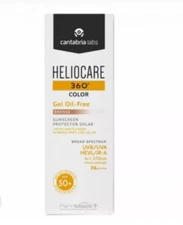 Heliocare 360 Color Gel Oil Free Bronze SPF50+ sunscreen protection solar 50 ml