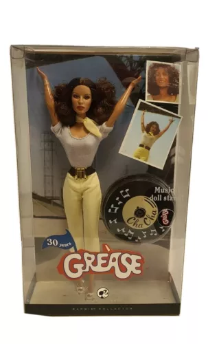 NIB Cha Cha Grease Thunder Road 30Yrs Musical Barbie Collector Doll Silver Label