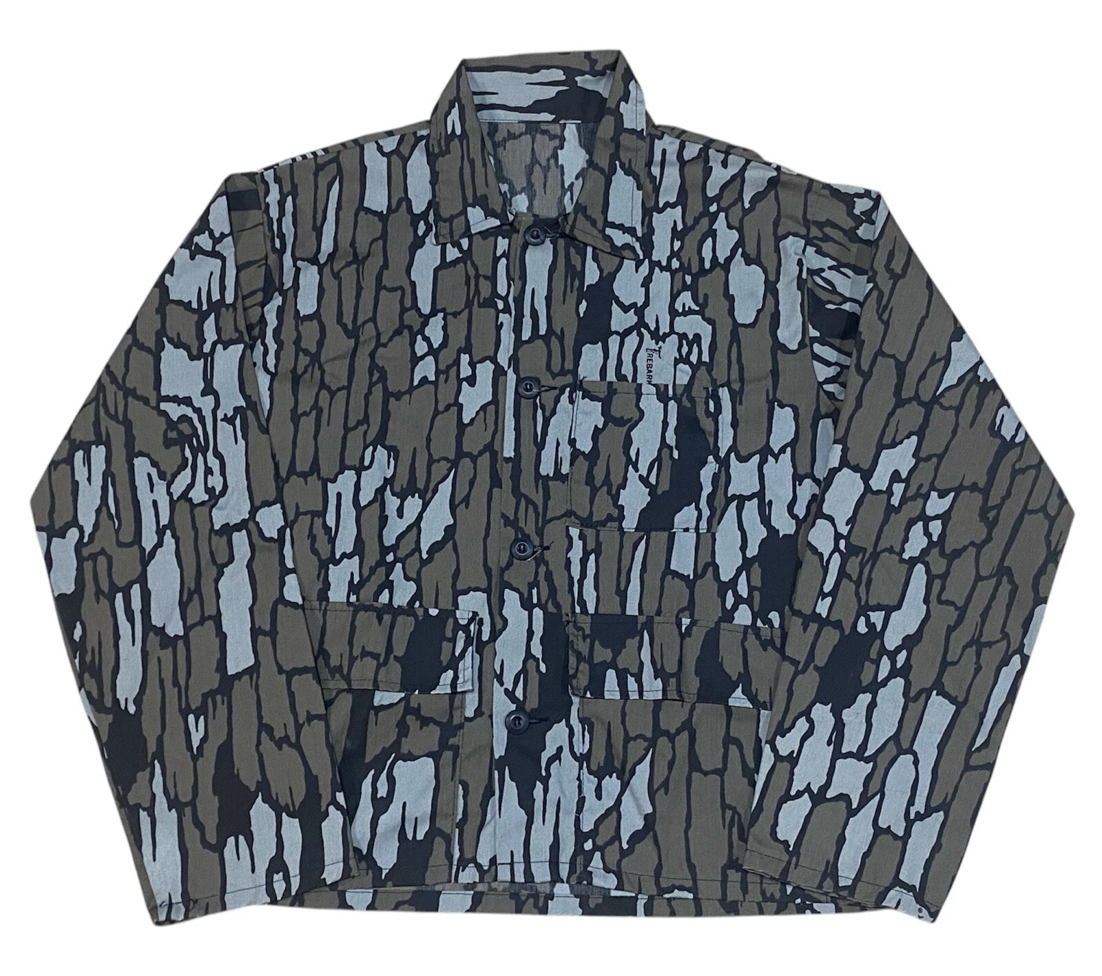 Vintage 90s Trebark Camo Ocoee Shirt Adult XL Hunting Outdoor Camping USA Mens