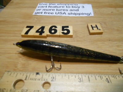 U7465 H WOODEN STRIKE KING DAZZLE COLOR FISHING LURE | eBay