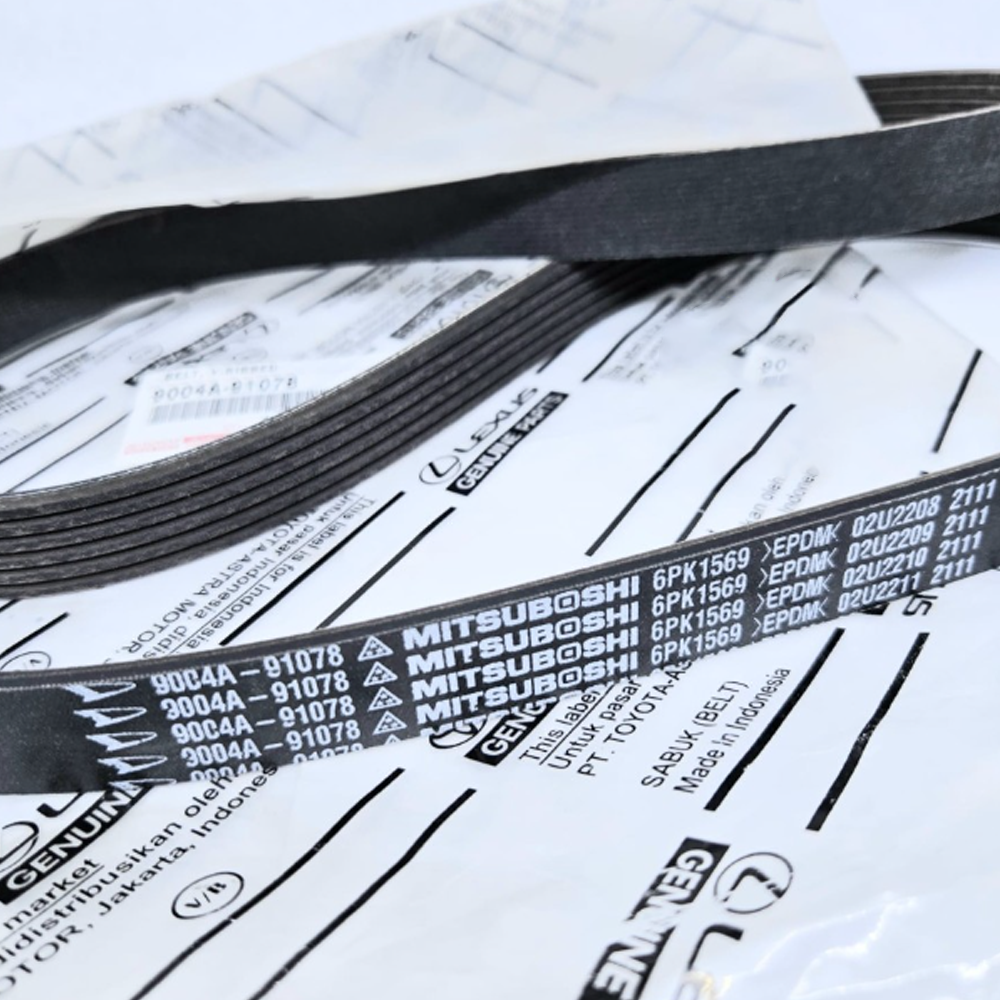 9004A91078 Genuine Toyota BELT, V-RIBBED 9004A-91078 | eBay