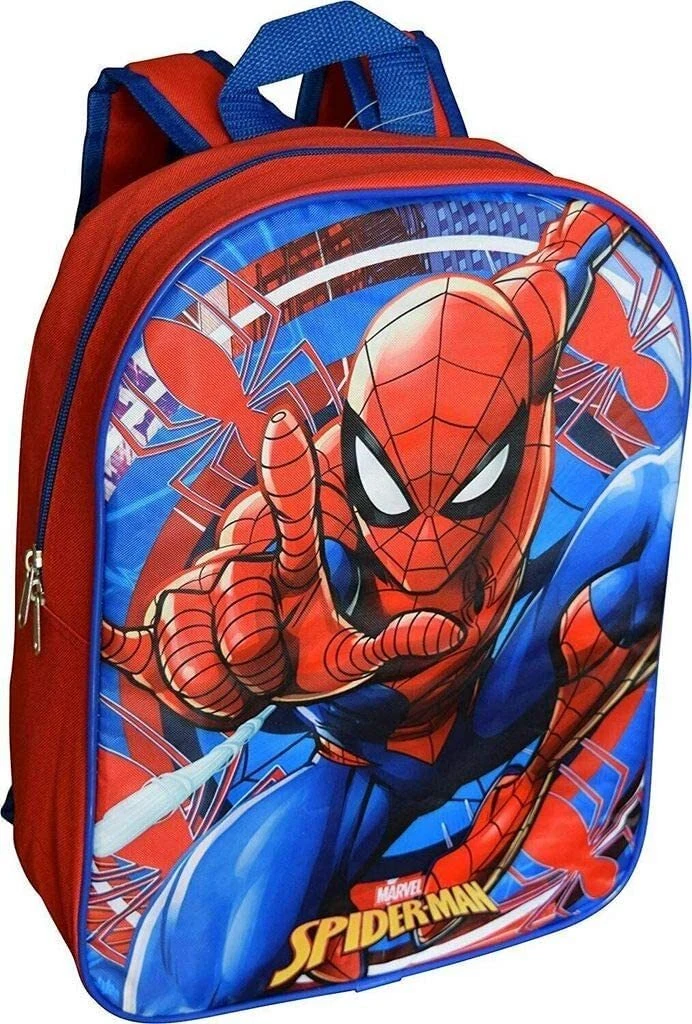 Spiderman Mochila 15&#039;&#039; Escolares Mochilas Escola Para Niños De 3 5 6 7 8 Años. |