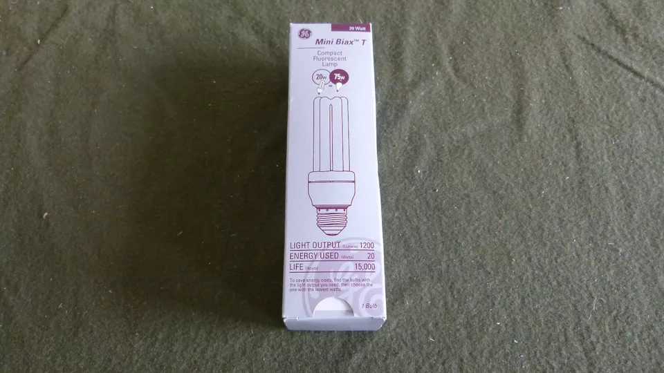 GE 12008 - FLE20TT3/827 Compact Fluorescent Lamp Light Bulb T3 20W - Image 2 of 4