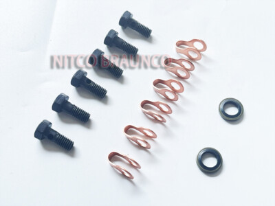 NEW Fuel Return line Banjo Bolt kit for Dodge Cummins Engine 89-98 12V 3.9L 5.9L