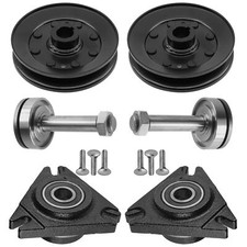 Deck Spindle Pulley Shaft For John Deere 140 314 316 318 322 330 332 420 430 50"