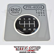 1X Silicone Shift Lever Sticker For Gear Knob 3D Sticker | ∅=40Mm | PR-4004