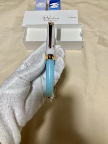 SAILOR × SANRIO Cinnamoroll Collaboration Limited Fountain pen Nib 14K F/MF/M/B - Picture 9 of 9