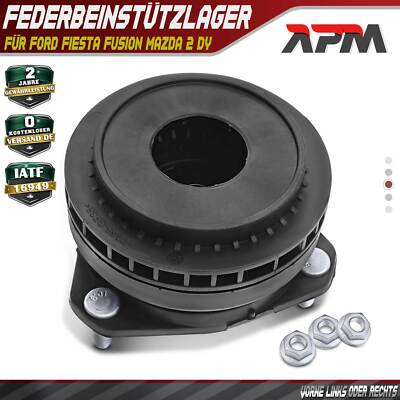 1x Federbeinstützlager Domlager Vorne für Ford Fiesta 5 JD JH Fusion Mazda 2 DY