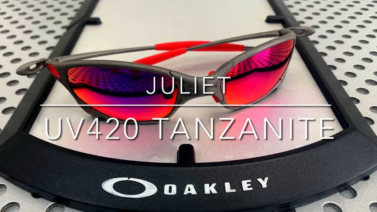 LINEGEAR UV420 Tanzanite - Polarized Lens for Oakley Juliet [JU-TN