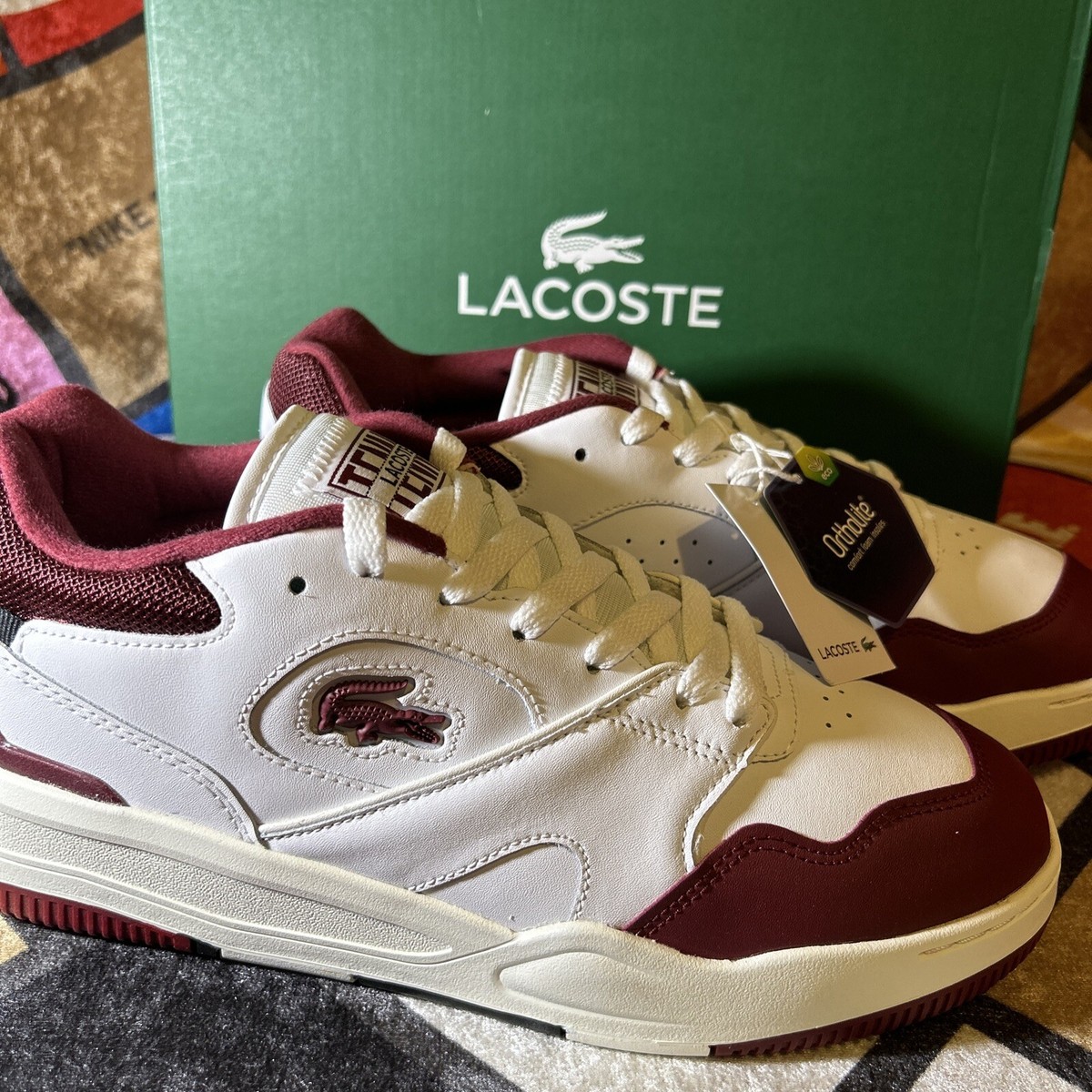 Lacoste Lineshot 223 Leather Shoe Men’s Size