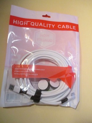 ZOOAUX Link Cable 16 FT Compatible with Meta/Oculus Quest 2 Accessories and PC/S