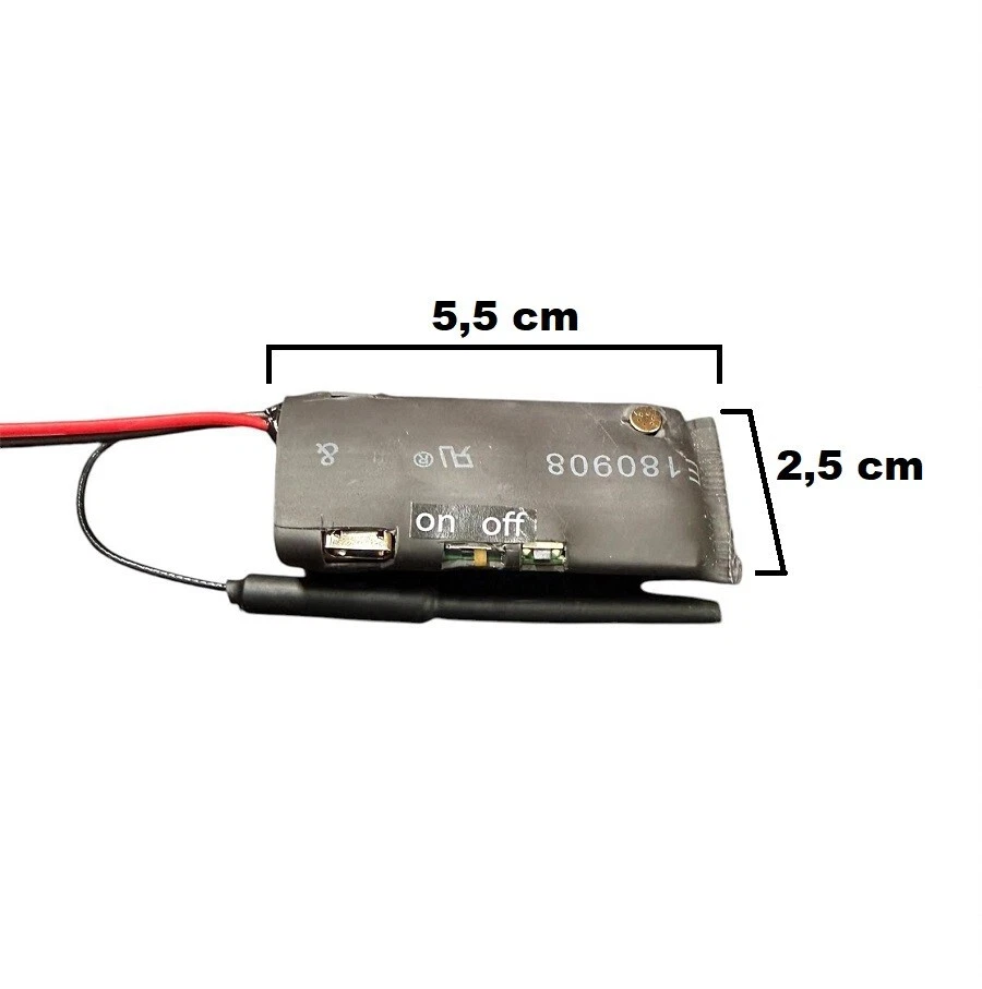 Microspia audio Wi-Fi antifurto casa auto BATTERIA professionale anonima - Immagine 4 di 4