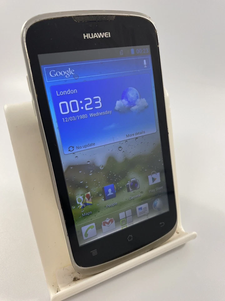 Huawei Ascend G300 White Vodafone Network 4GB 4.0" 5MP Android 2.3 Smartphone - Image 3 of 4