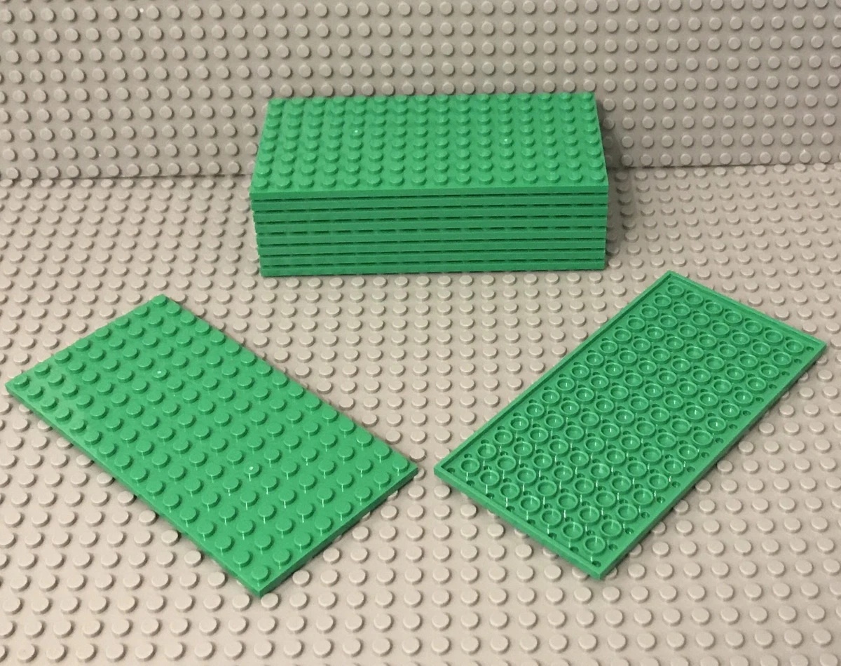 fure Udstyr blod Lego 10 Pieces Bright Green Plate 8x16 / Building Parts #92438 (not  Baseplate) | eBay