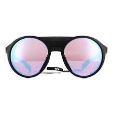 Oakley Sonnenbrille Clifden OO9440-02 poliert schwarz Prizm Schnee Saphir