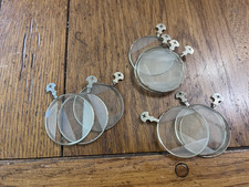 LOT SET OF 9 EARLY OLD VINTAGE OPTICAL TRIAL LENSES FOR GLASSES OPTOMETRIST