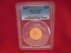 2000 American Gold Eagle $10.00 Coin, ¼ oz. Pure Gold Bullion! PCGS MS69!!