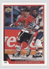 1993-94 Upper Deck Stephane Matteau #214 0a1