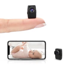 Mini Camera Wireless HD Small WiFi Surveillance Cameras with Motion Detection...